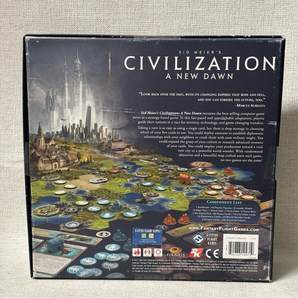 Civilization a new dawn board game -Complete - Picture 5 of 5